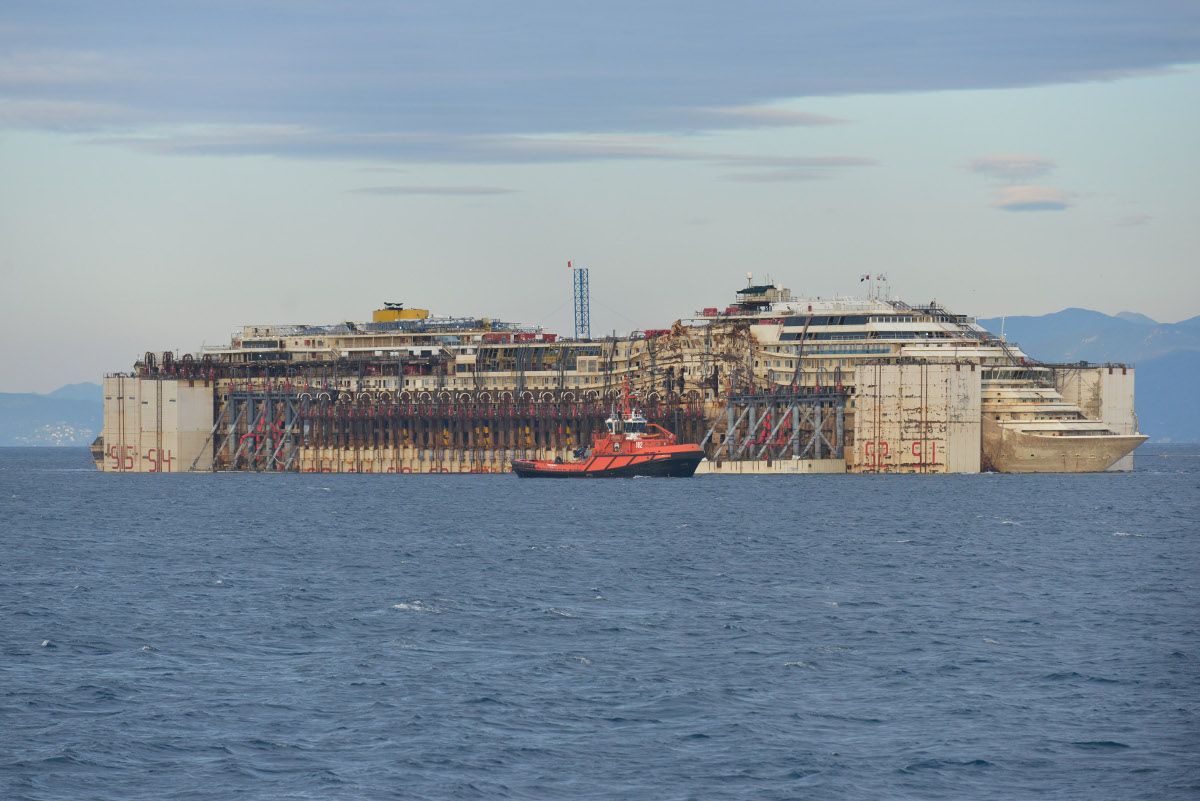 Concordia, partiti i lavori di alleggerimento