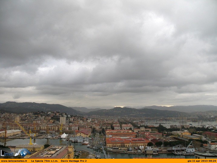 Arpal, aggiornamento alle 9.45: piogge sparse in tutta la Liguria 