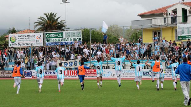 Prina carica l'Entella: 