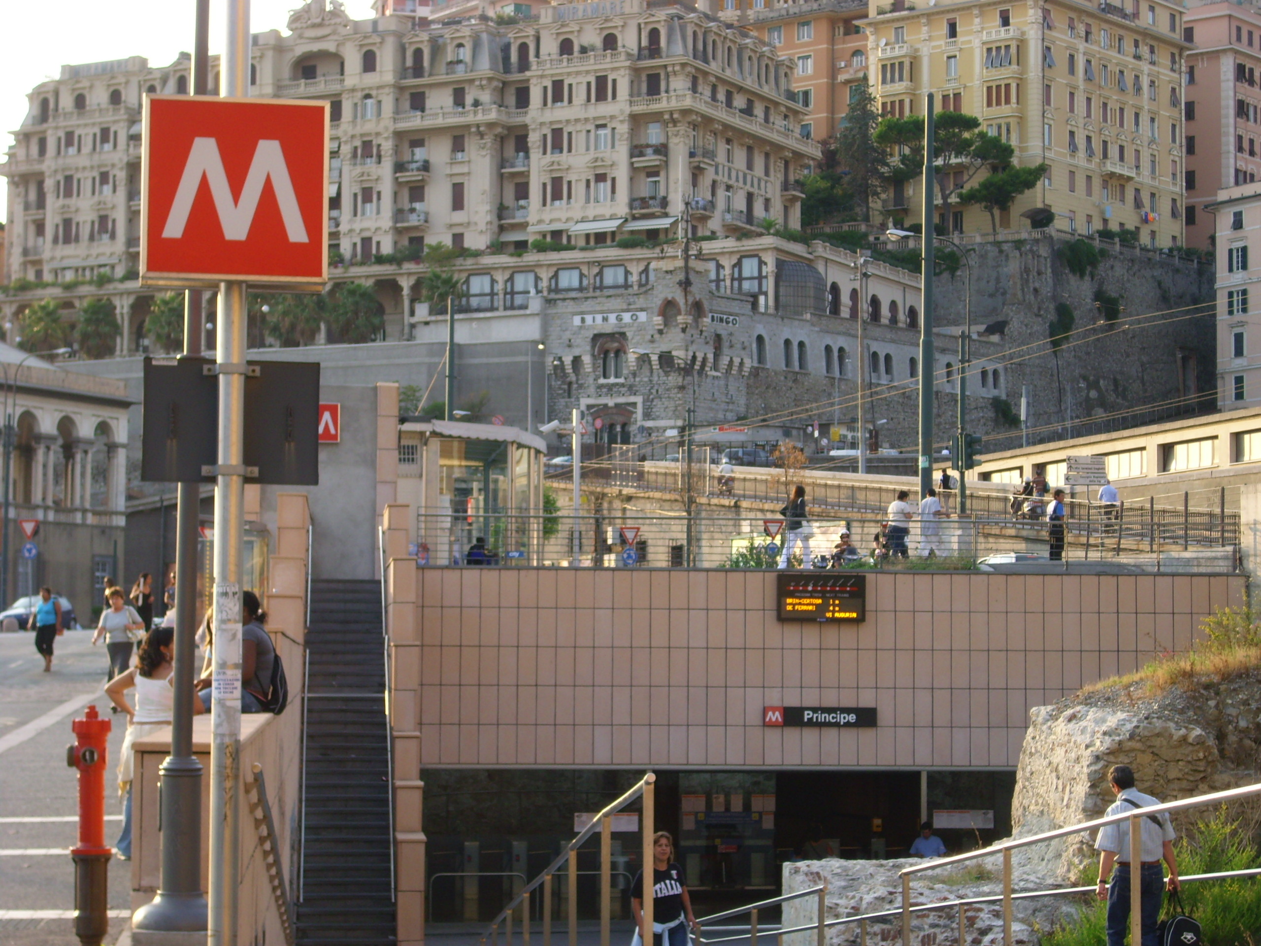 Riapre domani la stazione del metrò di Principe