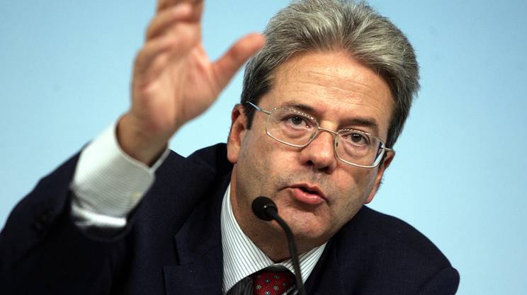 Il ministro Gentiloni: 