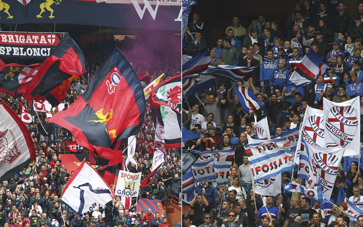 Sampdoria e Genoa, in un anno +10 e +6 punti in classifica