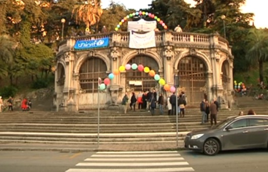 Scalinata Borghese fuori dal degrado con #RiprendiamociGenova