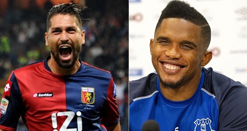 Calciomercato: verifica per Eto'o e visite per Muriel alla Samp, Genoa verso il Borriello-ter