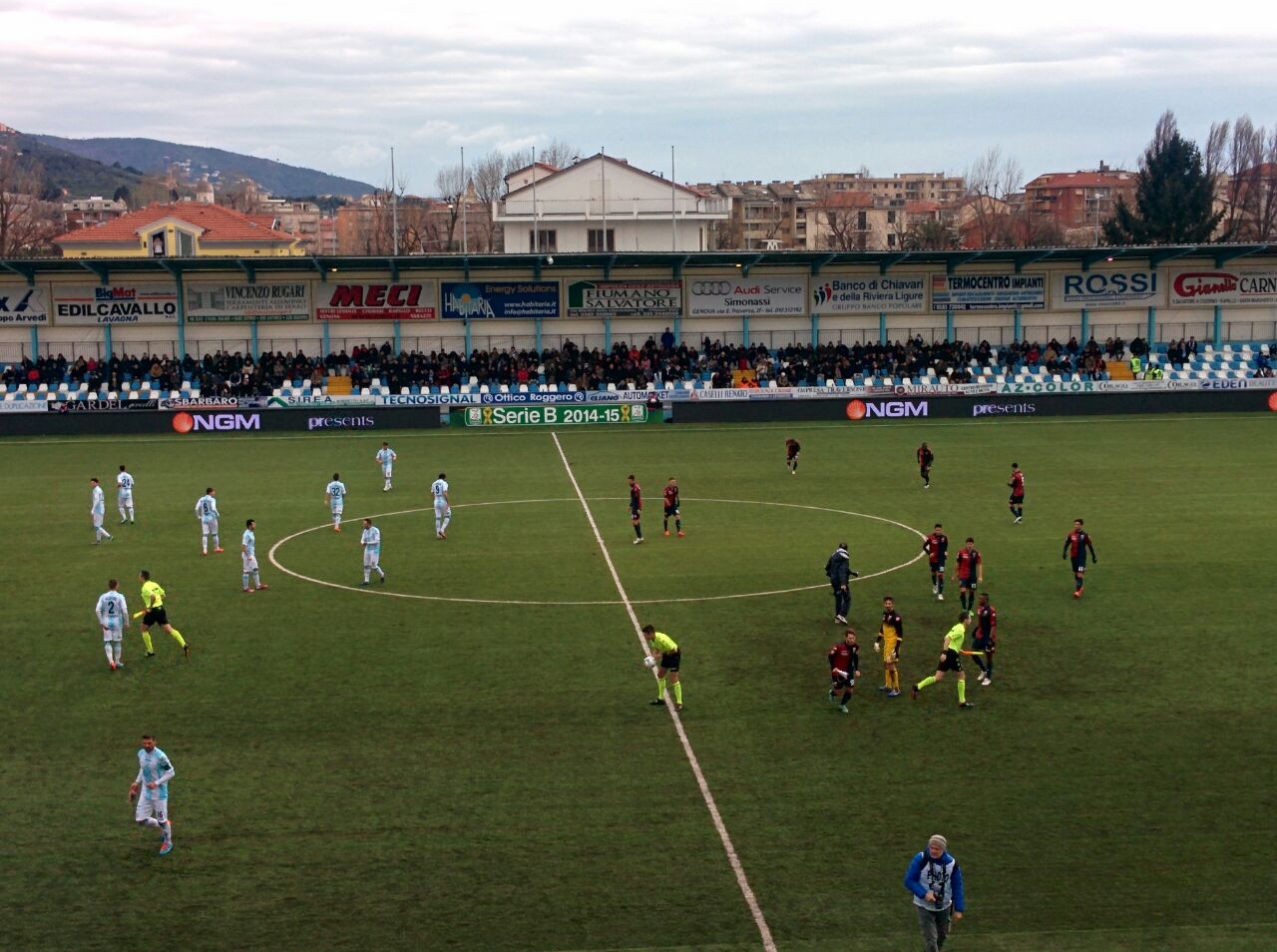 Al Genoa l'amichevole contro l'Entella: decide un gol di Iago Falque