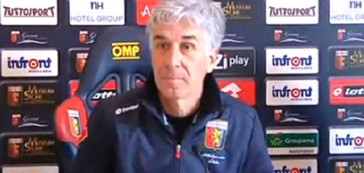 Genoa, Gasperini: 