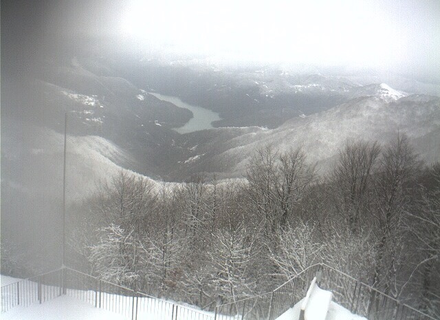 Maltempo: nevica in Val Bormida, black out a Roccavignale