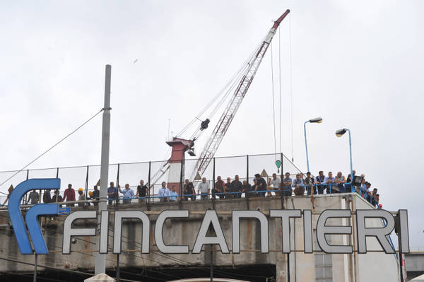 Fincantieri a Sestri Ponente in sciopero. Il 31 marzo si replica