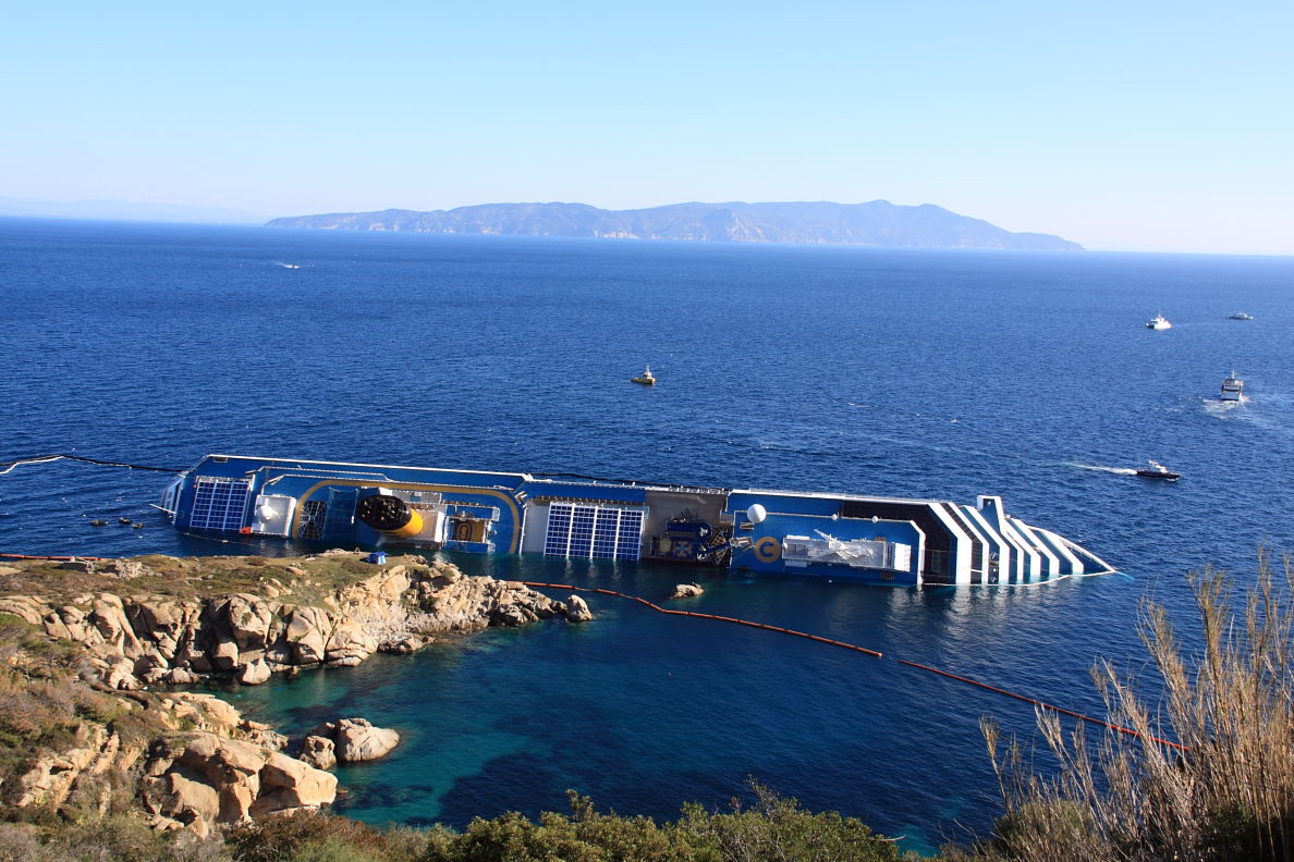 Concordia: bonifica mare Giglio,via sacchi cemento in 4 mesi 