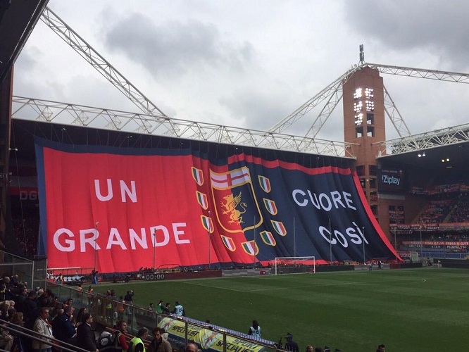 Genoa: i giocatori ringraziano i tifosi, attesa per gli accertamenti su Perotti