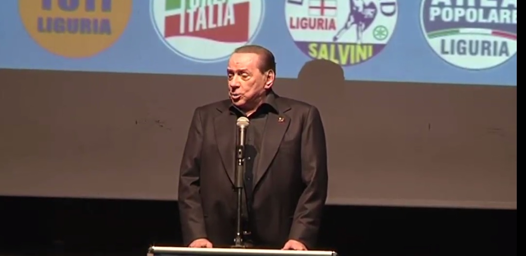 Berlusconi a Genova: 