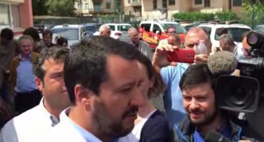 Regionali, Salvini a Genova: 