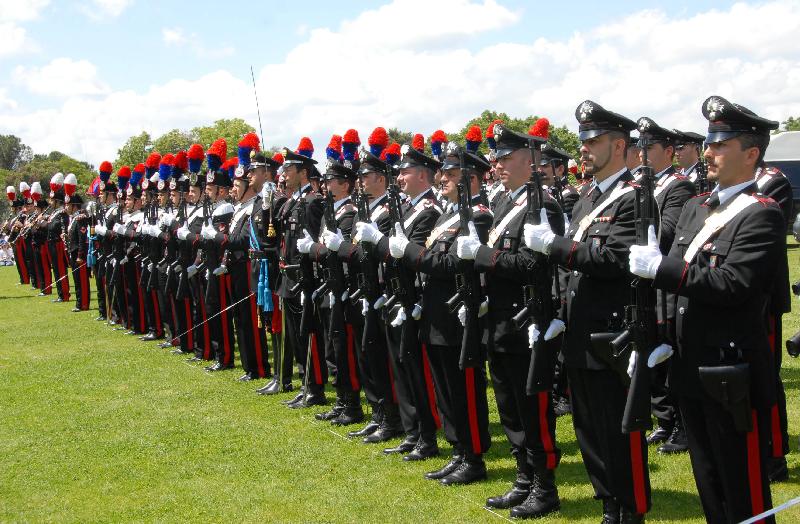 Carabinieri in festa per il 201° anniversario della 'Benemerita'