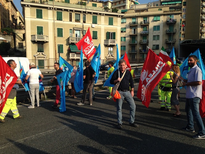 Manutenzioni autostrade, sciolto il presidio. Fillea Cgil: 