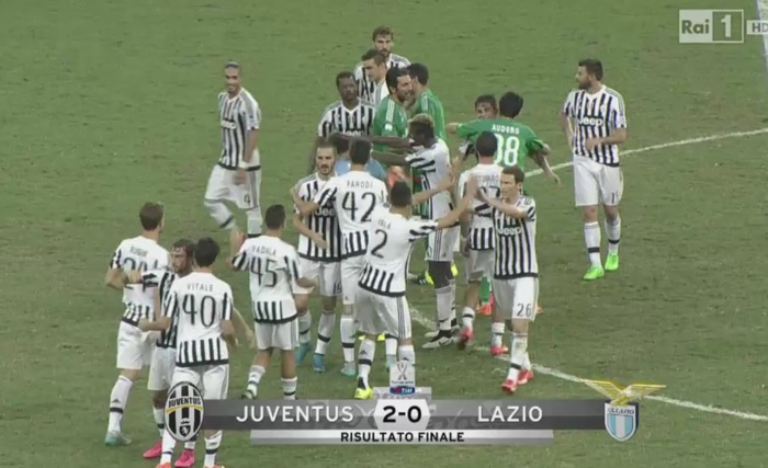 Supercoppa italiana 2015, Juventus Lazio 2-0