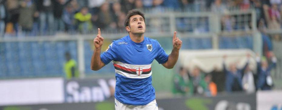 Eder e Muriel, la Samp batte l'Entella. Cassano,la forma è lontana