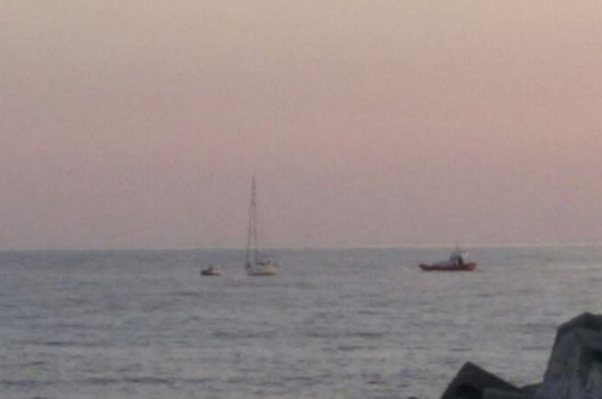 Soccorso barca a vela in avaria al largo di Lavagna 