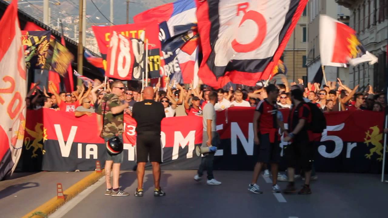 Genoa, domenica tifosi in corteo verso lo stadio