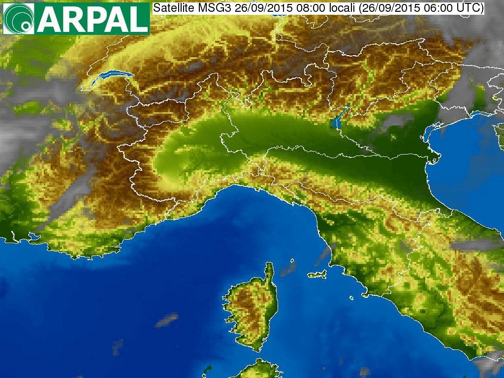 Fine settimana con tempo buono e temperature miti