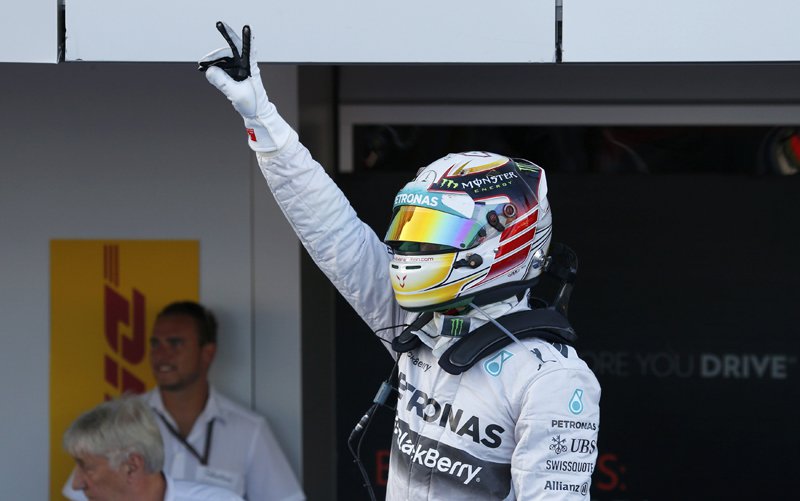 Lewis Hamilton su Mercedes ha vinto il Gran Premio di Russia di Formula 1