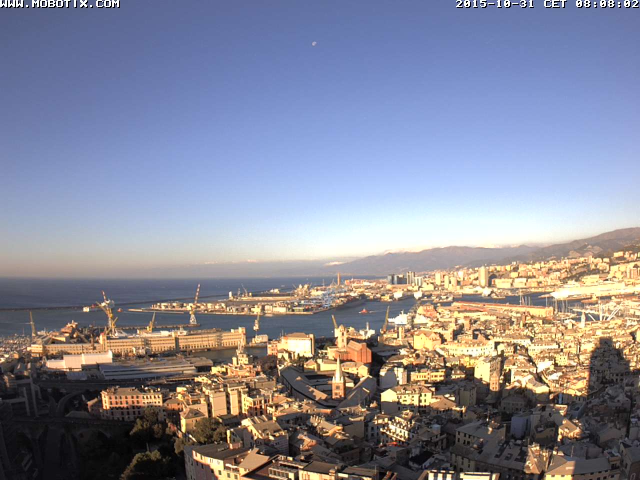 Cielo sereno e vento forte in Liguria, fine settimana ancora con tempo buono