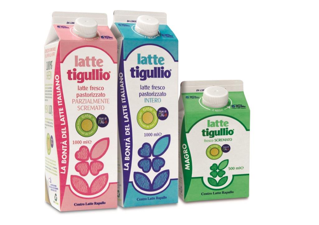 Latte Tigullio: il primo in Italia con pack 100% rinnovabile e 