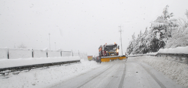 Sette milioni di euro contro la neve, autostrade liguri pronte per l'inverno