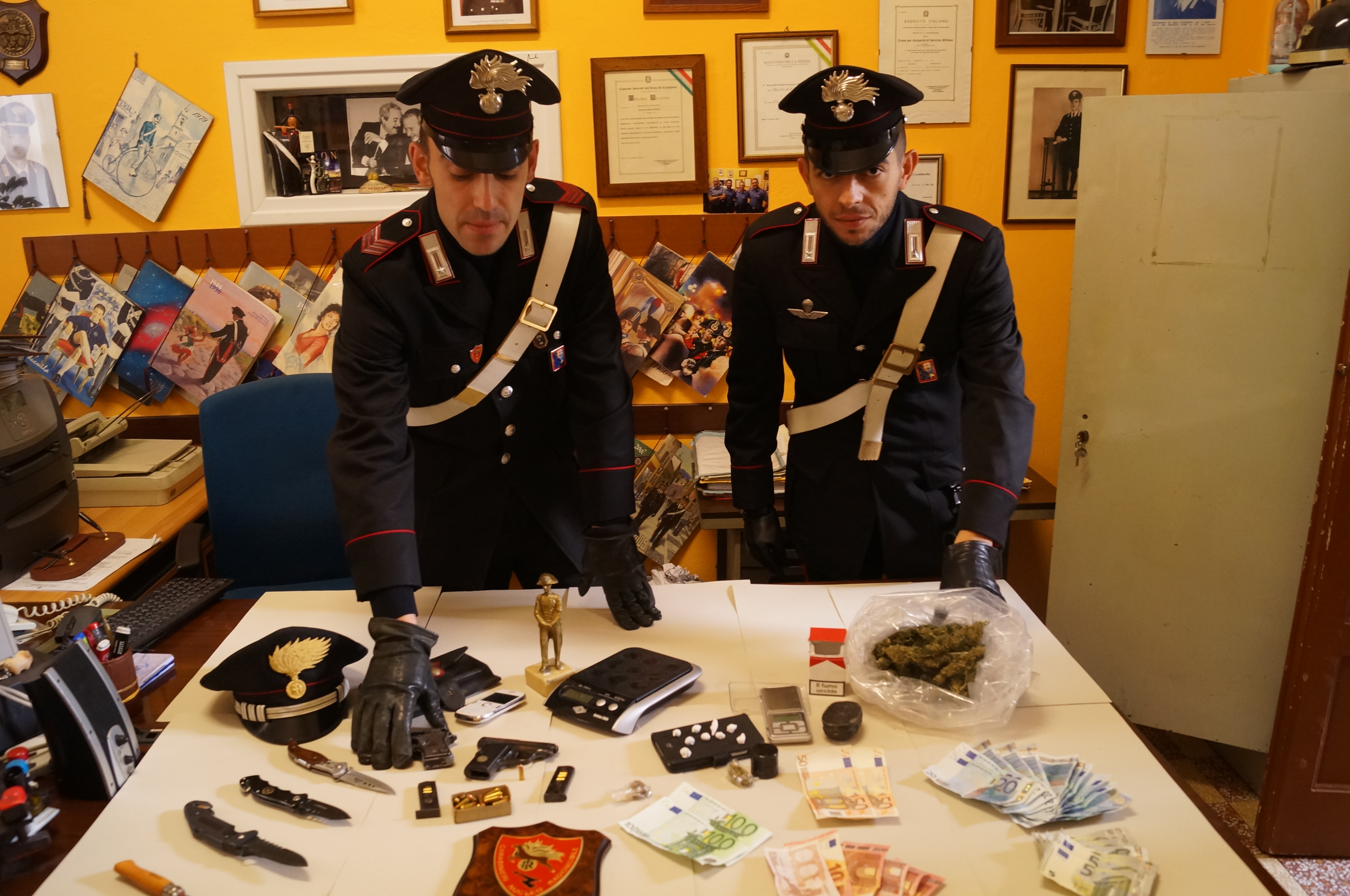 Sequestrata pistola con matricola abrasa, arrestato incensurato a Ventimiglia