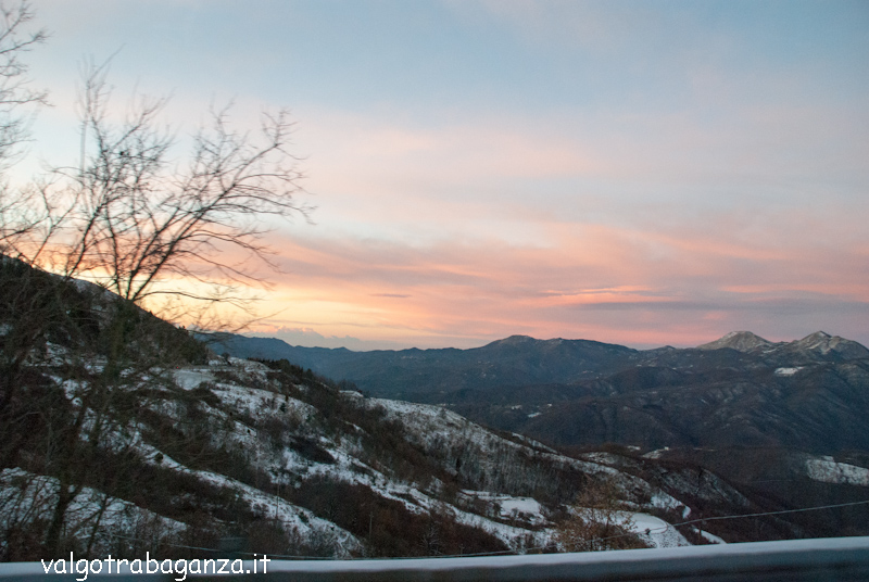 Allerta gialla per neve fino alle 20 nell'entroterra del levante