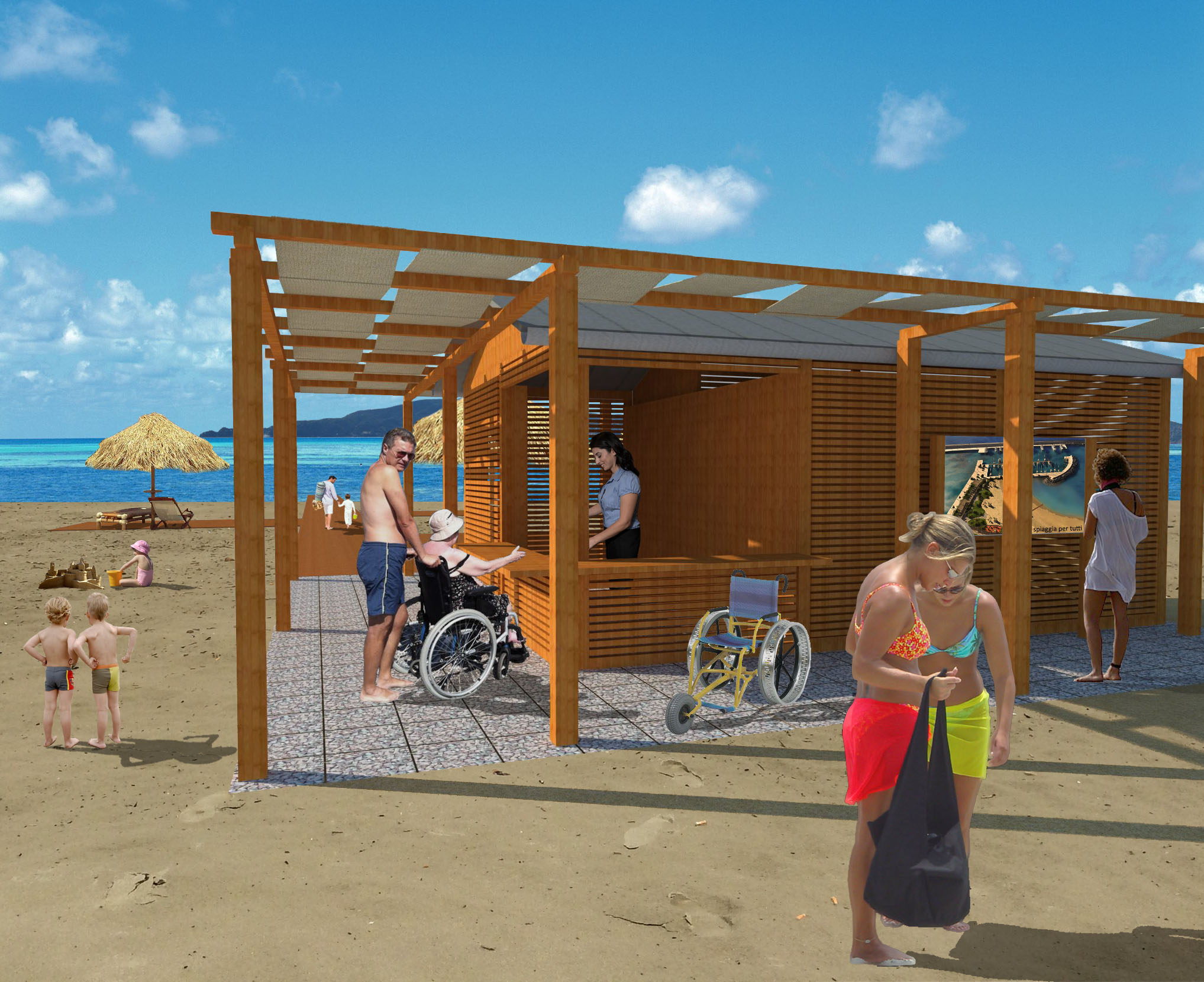 Spiaggia per disabili, il sindaco di Chiavari chiede alle banche di sostenere il progetto