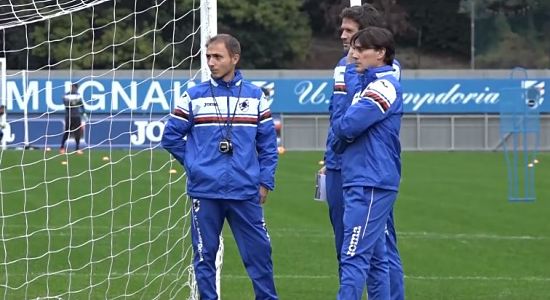 Sampdoria, oggi la rifinitura a porte chiuse