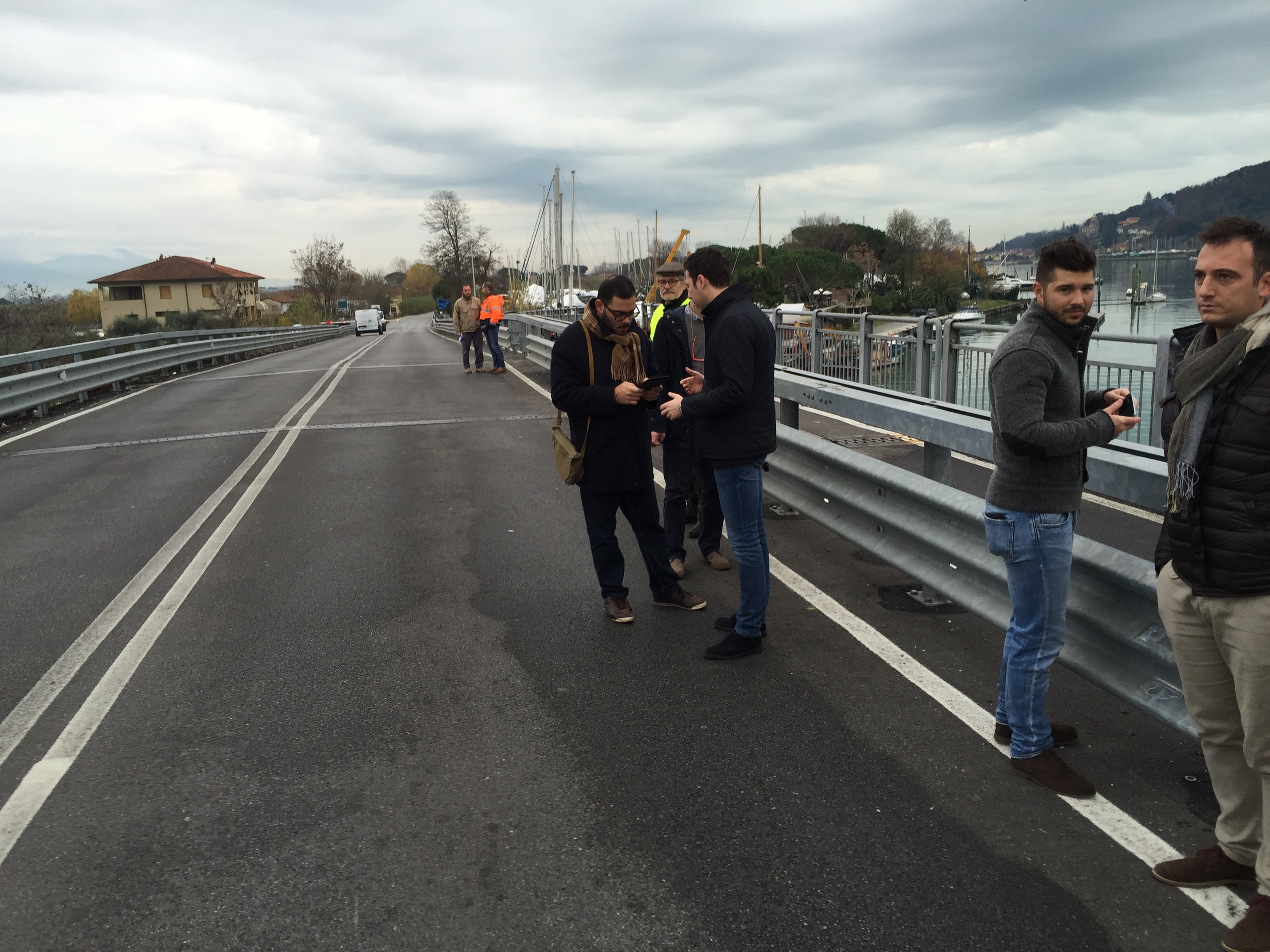 Magra, prove tecniche di apertura sul ponte della Colombiera