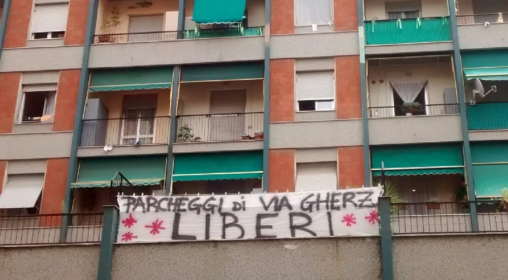 Continua la polemica sui parcheggi di Gherzi: 