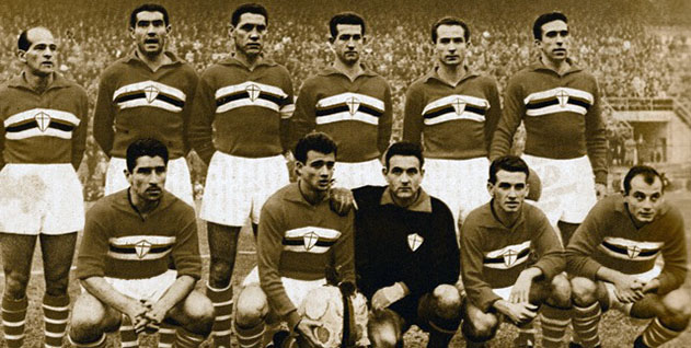 Quella partita che la Sampdoria disputò nel Natale del 1960