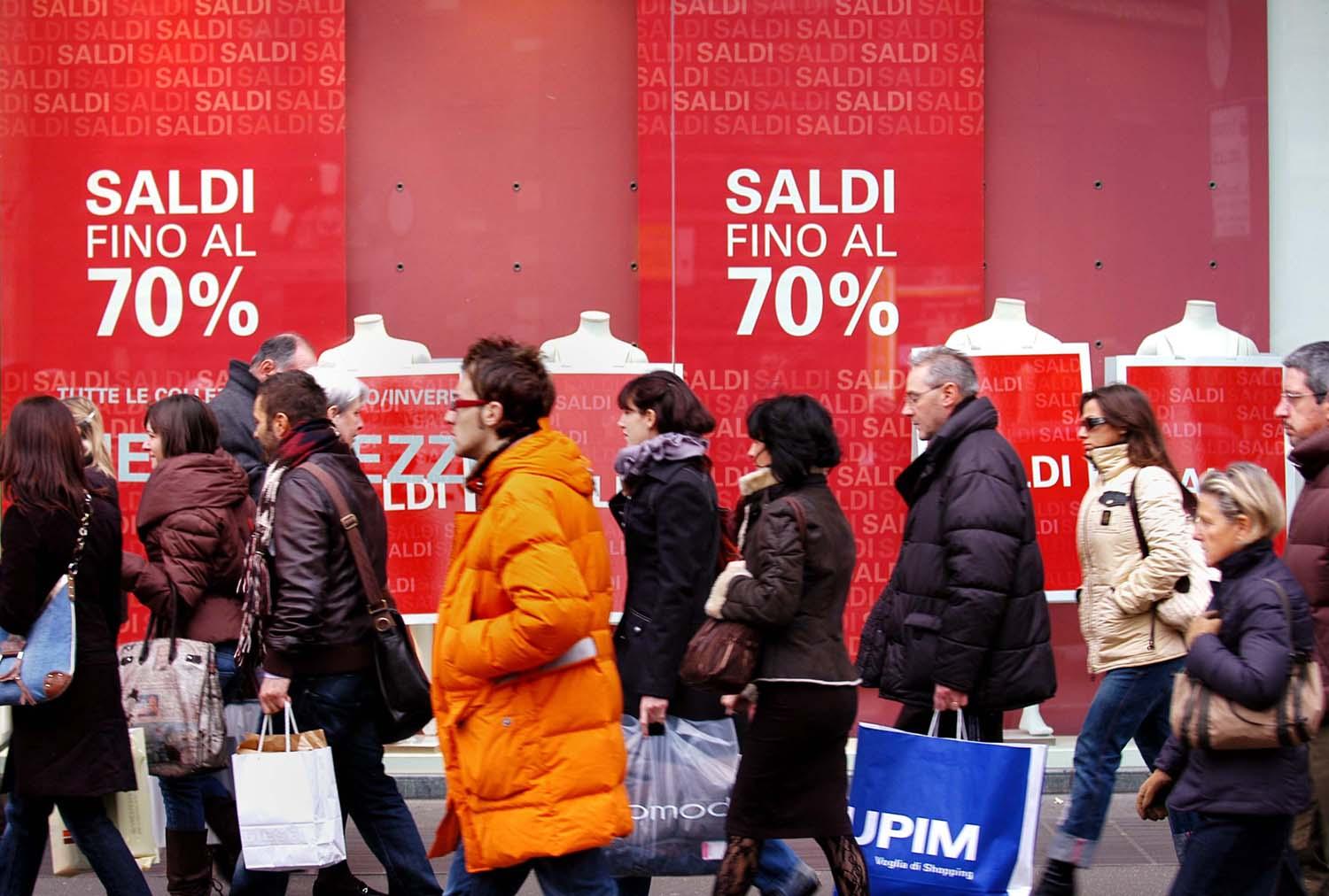 Saldi, Confcommercio: 