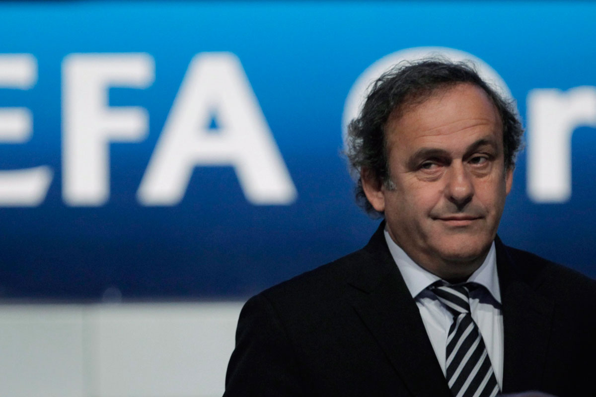 Michel Platini si ritira dalla corsa alla presidenza della Fifa