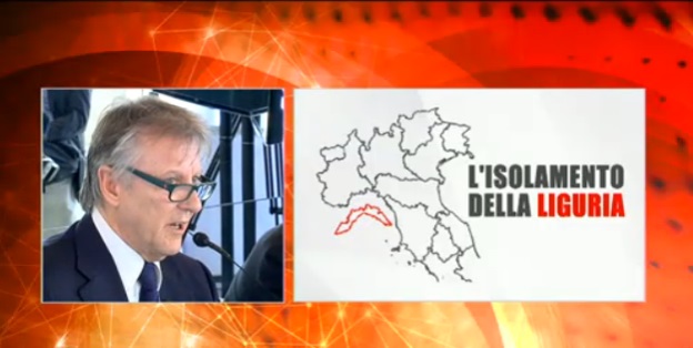 L'isolamento della Liguria, il convegno su Primocanale