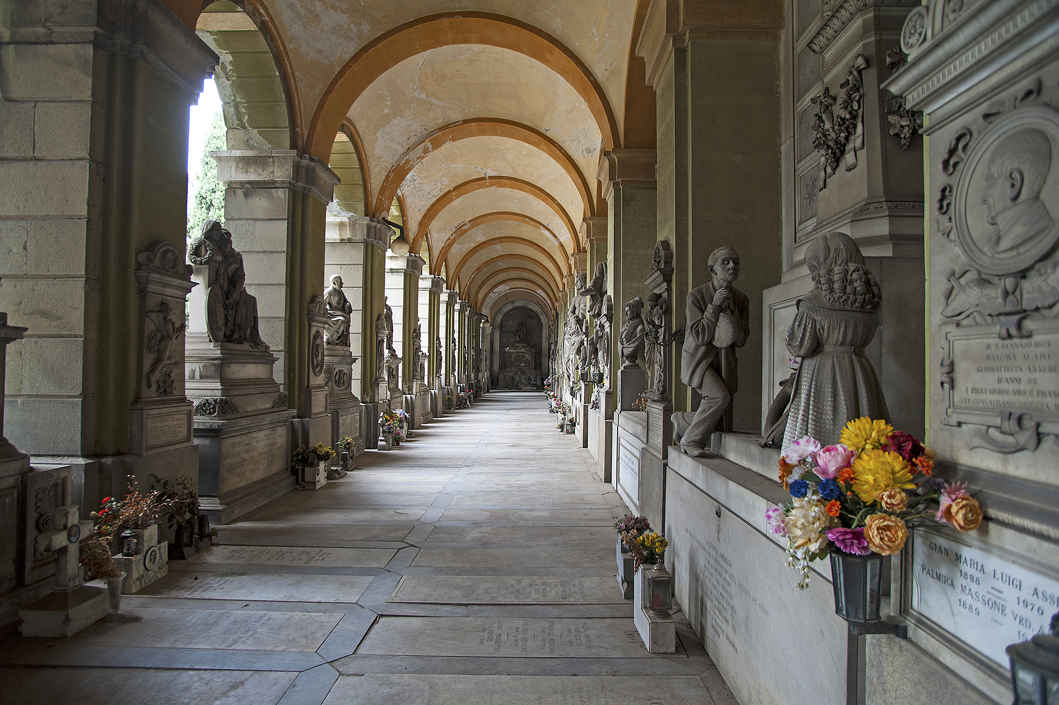 Genova, 450 mila euro per restauro porticato Staglieno