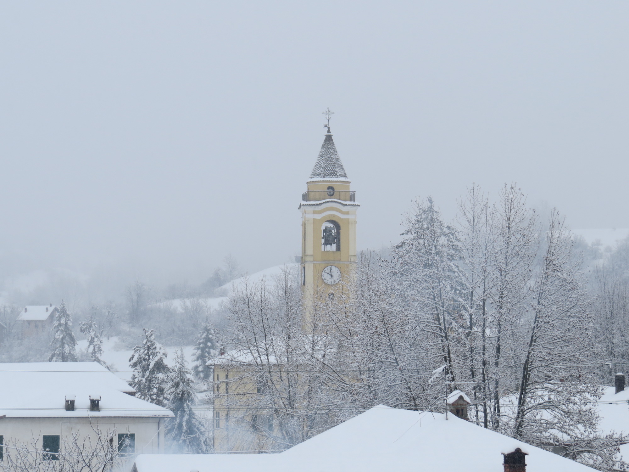 Maltempo, a Mioglia caduti oltre 30 centimetri di neve