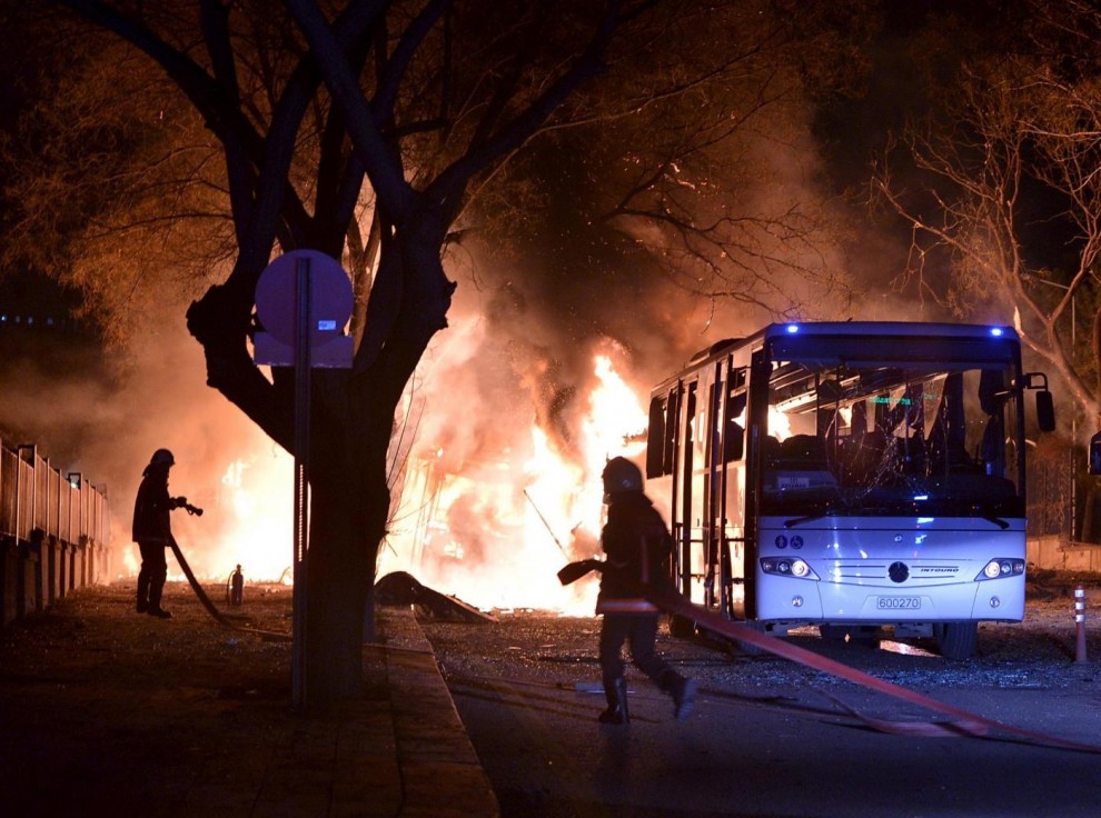 Autobomba ad Ankara, 34 morti e 125 feriti 