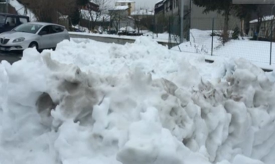 Allerta arancione per neve, il sindaco di Calizzano: 