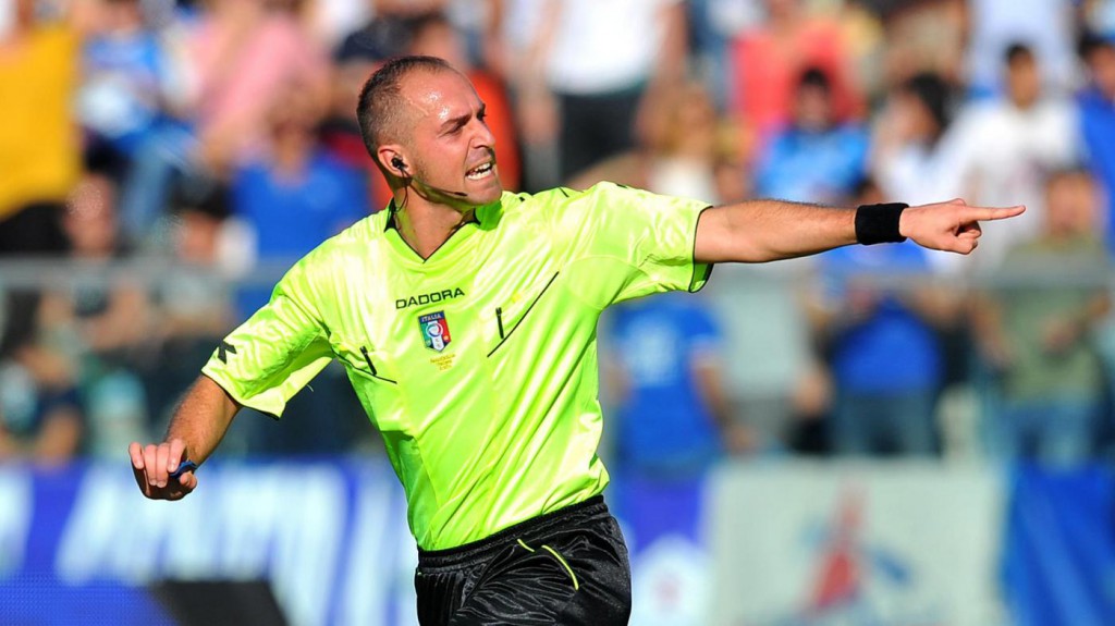 Pairetto e Gervasoni arbitri di Sampdoria-Chievo e Napoli-Genoa