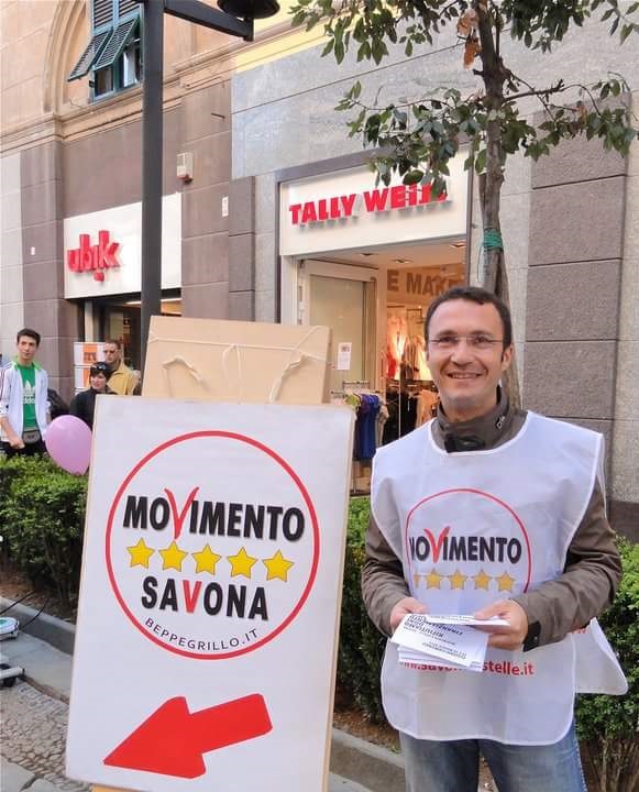 Comunali Savona: Diaspro candidato sindaco dei Cinque Stelle