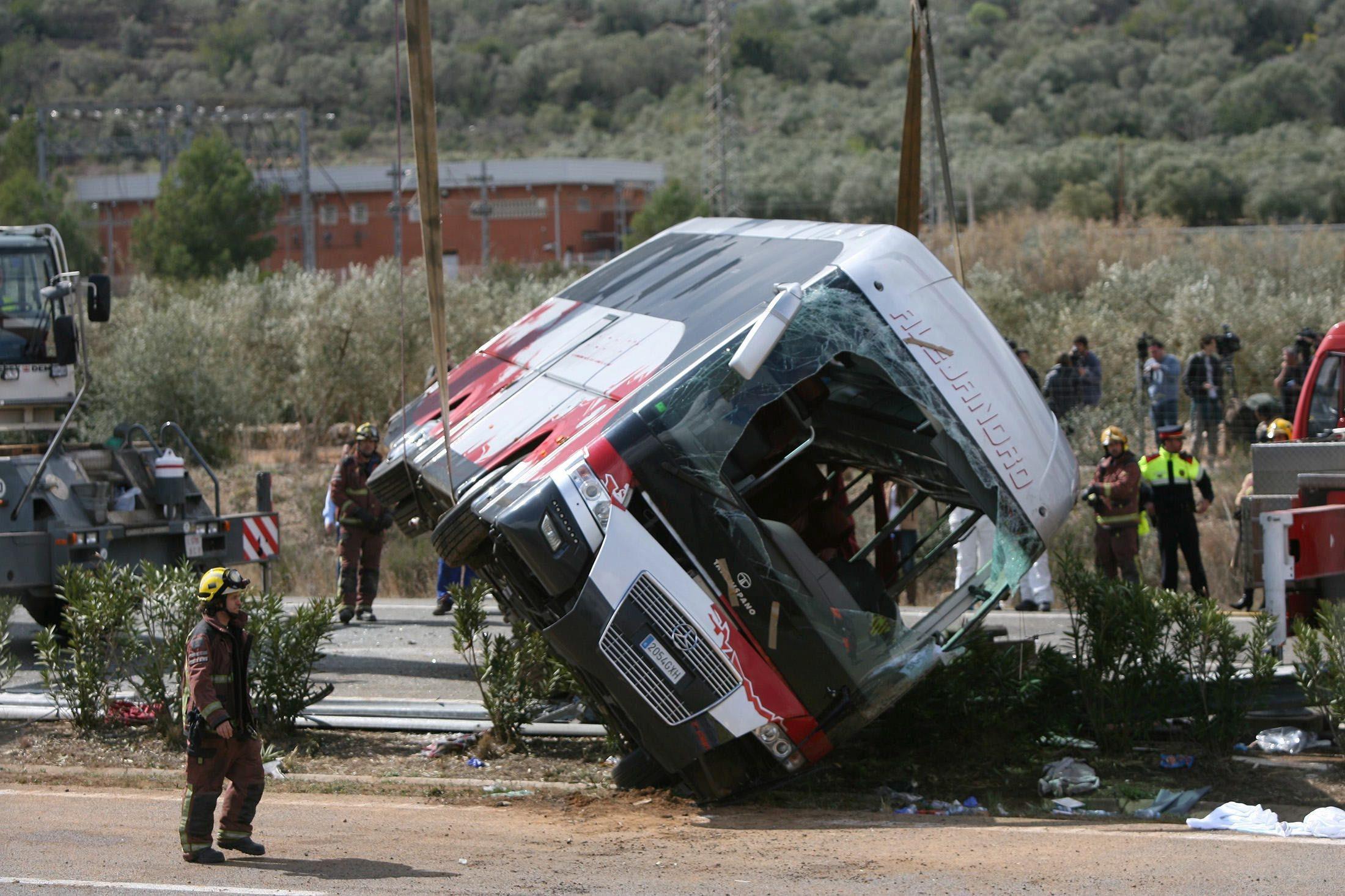 Incidente autobus in Catalogna, i feriti non sono in pericolo di vita