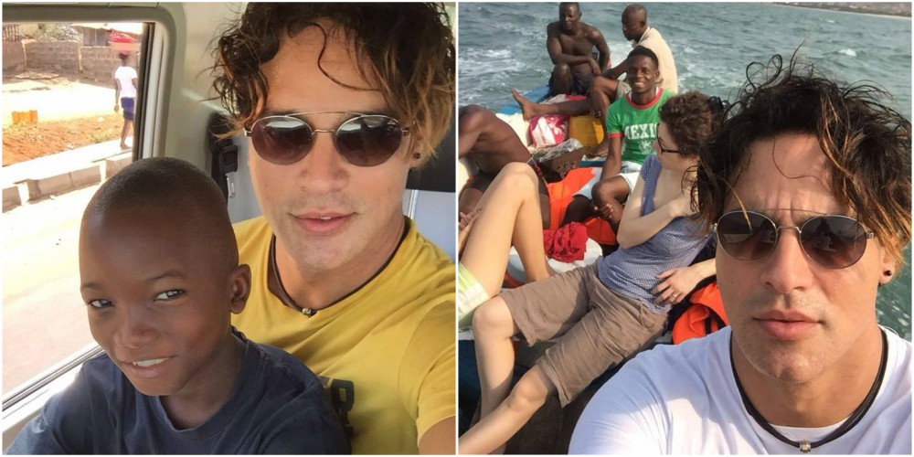 Gabriel Garko, dal Festival di Sanremo al progetto nelle carceri della Sierra Leone 