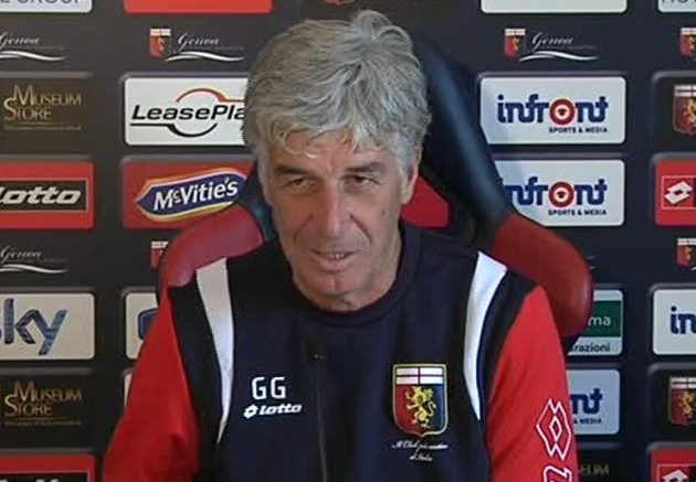 Genoa, Gasperini: 