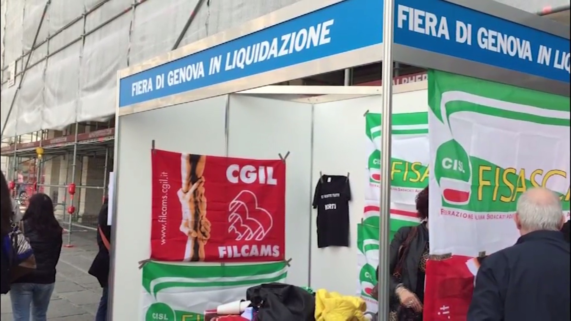 Fiera di Genova, i lavoratori in Regione: poi l'accordo sulla ricollocazione