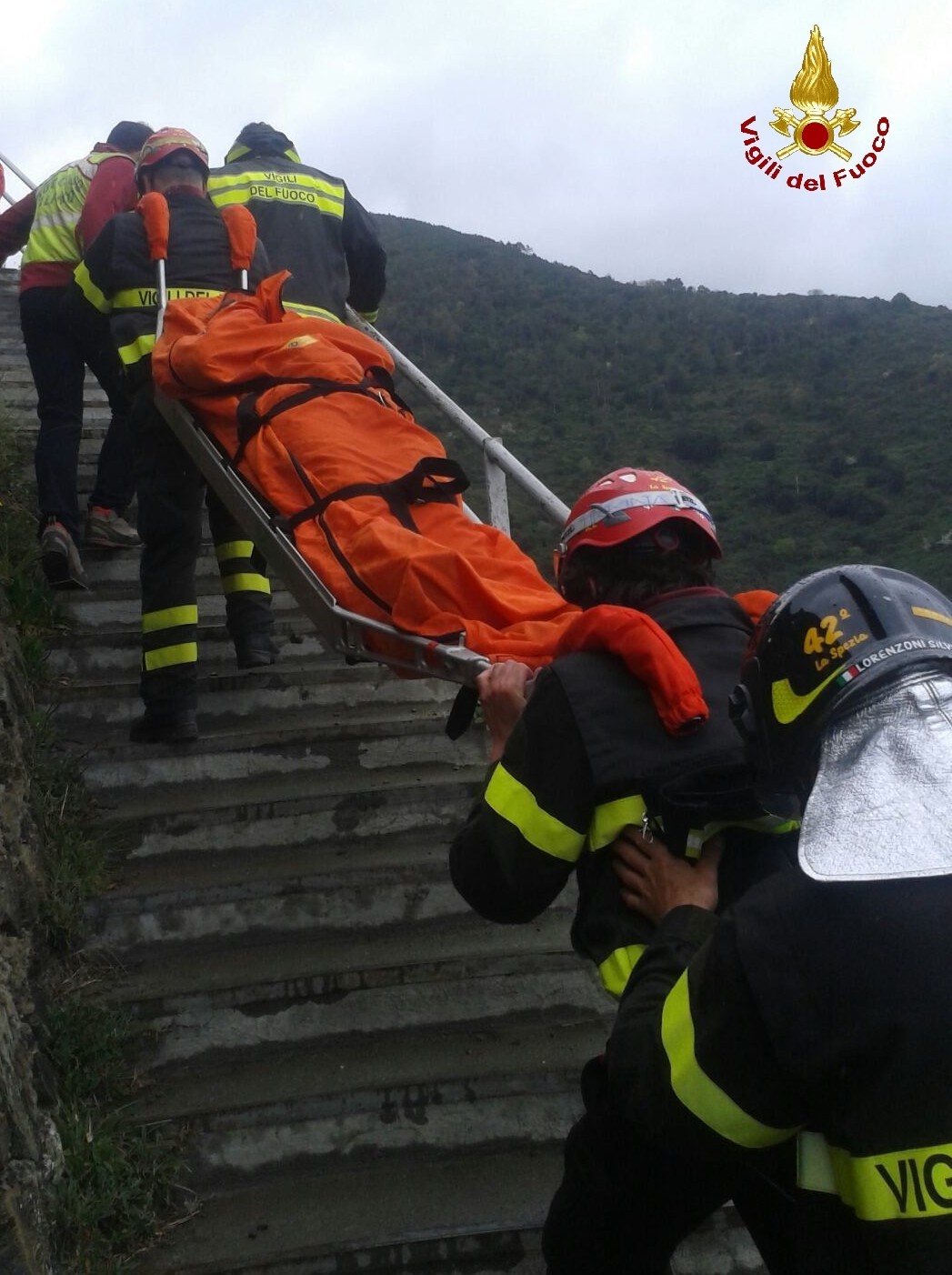 Doppia caduta nello Spezzino: soccorsi un'escursionista e un endurista