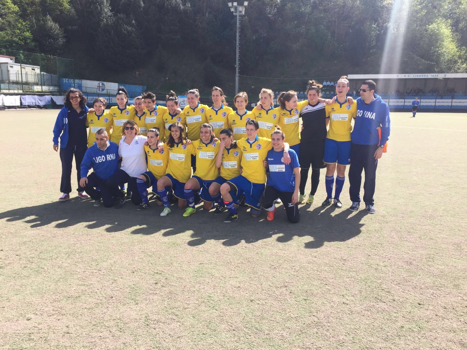 Calcio, il Ligorna femminile vola in serie B con un turno d'anticipo 