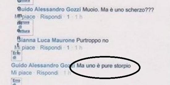 Bolla un candidato di una lista civica di Savona come 'storpio', si dimette dirigente del Pd torinese